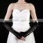 Sexy Women Prom Wedding Bridal Mittens Fingerless Satin Elastic Gloves