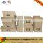 Gift Box Manufacturer PU Leather Lid-off Box Wooden Packaging Box Storage Box