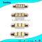 HOT SALE super bright festoon c5w car led rear license plate light