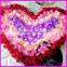 wholesale multi colored wedding silk fabric artificial rose flower petals