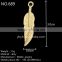 golden leaf DIY jewelry accessories hair accessories DIY handmade-689