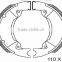SCL-2012030004 motorcycle brake shoe for CRYPTON/DT100 motorcycle spare part