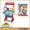 Children Muilt-function supermarket pretend market stall play set with music