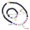 European popular perfect design teddy bear colorful beads handmade jewelry set for women