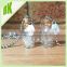 -~ art - Science Jewelry - Vintage Glass Bottle / Collectibles Clear Glass Bottle / mini empty glass bottle pendant for jewelry