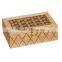 Trade assurance high grade lovely style customized wooden jewelry gift packing box