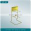Metal wire display stand with 2 tier hooks