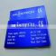 Fashion printing anodized aluminum business card nameplate