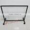 small size garment rack with 4 castors