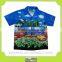 custom fashion boy's beach camp aloha shirt