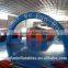 0.9mm thick PVC tarpaulin Inflatable PVC archway printing customized
