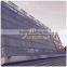 Perforated metal mesh for building exterior cladding