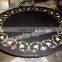 Black Stone Marble Inlaid Pietre Dure CofeeTable Top