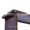 HomCom Coffee 42" 6 Hook Hanging Entryway Shelf