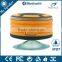 My speaker F013 black/orange LED shower speaker waterproof IP67