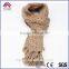 Knitted Hood Scarf Stretch Scarf