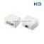 RJ45 8P8C UTP Jack to RCA Stereo and Composite Video Adapter