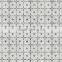 Bianco Carrara White Water jet marble mosaic floor tile