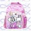 New design cartoon print school backpack bag for children