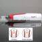 Rechargeable Micro Needle Derma Pens With Disposable Cartridges Electric Micro Pen Dermapen With Batteries For Scar Removal ..