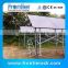 steel frame ground solar panel mounting bracket