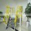 Stable prop and butt Insulation Chemical platform fiberglass ladder