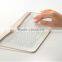 Newest Fashion Glass Touch LED Backlit Universal Wired Keyboard Transparent Glass LED Touch Keyboard