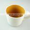 cheap stock hot sale 15oz ceramic/porcelain coffee mug hot sale inside color printing