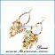Top design multicolor beads tassel drop earrings, tassel earrings women