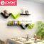 set of 2 DIY home wall decoration furniture wall mounted shelf living room wall Flotating shelving