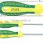 Various sizes cheap price screwdriver 2328 type with soft handle design