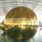 High quality Large Inflatable Mirror Ball Silver mirror balloon for Wedding Stage Christmas Decoration