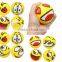 Custom pu emoji foam stress ball mini cheap promotional gift PU stress ball with logo