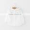 2017 wholesale boutique girl clothing sweat cotton and linen long sleeve shirt with cartoon cat collar