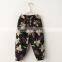 wholesale 100% cotton big flower cool anti-mosquito pants for baby girl icing pants