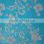 Newest indian embroidery laser chemical lace fabric