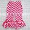 Hot Sale Rainbow Kids Ruffle Bottom Pants Cute Newborn Clothes Girls Triple Ruffle Pants Wholesale
