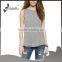 Best selling items color melange tank tops men wholesal