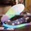 HFR-JS08 2015 Super Fashion Latest LED Glittering Canvas Shoe