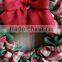 Custom Muticolor Burlap Christmas Wreath