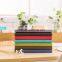 A5 softcover busniess notebook PU section sawing binding planner for gift customizable logo