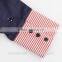 custom double collarcontrast color spandex cotton dress shirts