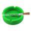 pocket portable silicon round ashtray with custom logo