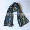 Jilong Double Face Plaid Scarf Classic Blue Fashion Men Scarf