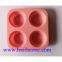 4 Cavity Roud Cake Mold