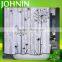 Wholesale bath mildrew resistant custom print fabric shower curtain