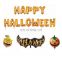 Halloween decoration balloon banner kit foil pumpkin balloon
