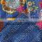 Double Fruit Print Kantha Bedspread Quilt Throw Indian Rajasthani Blue Color Handmade designs for printed bedsheet