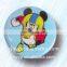 Hot Promotional Cartoon small round tinplate badge