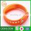 Golden Supplier Design Your Own Silicone Bracelet Wholesale Price Colorful Smart Health Bracelet